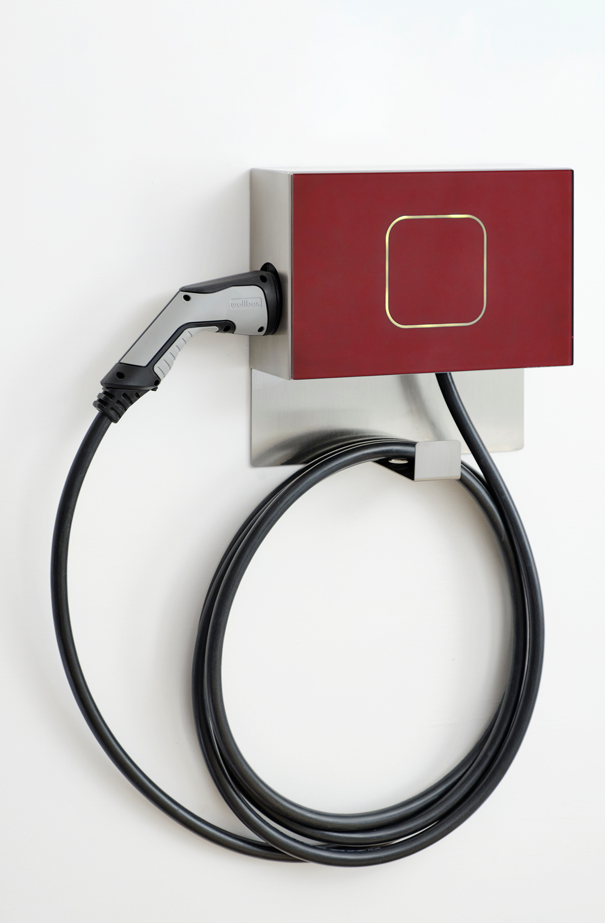 Ladebee Wallbox Typ2 Rot